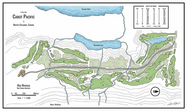 The plan for Cabot Pacific 