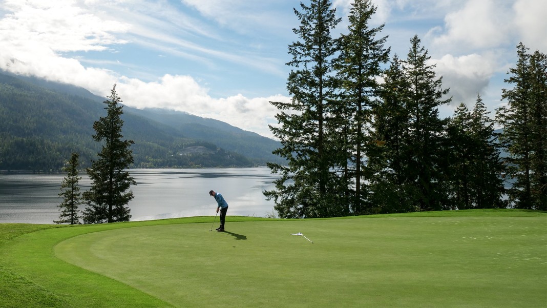 Shuswap golf courses Hyde Mountain